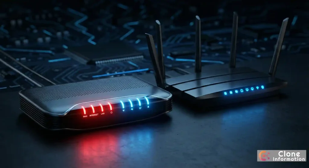 網路斷線怎麼辦？展示數據機燈號狀態與重啟修復過程